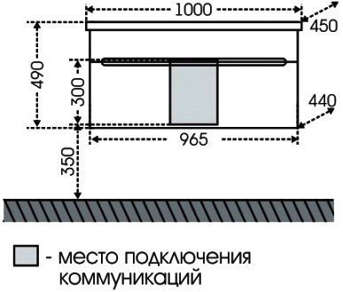 Тумба санта лондон 100